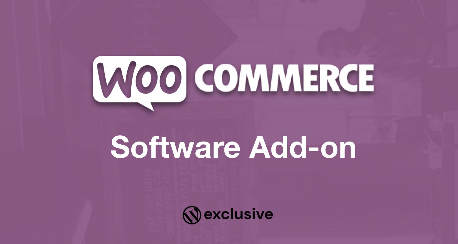 WooCommerce Software Add-on