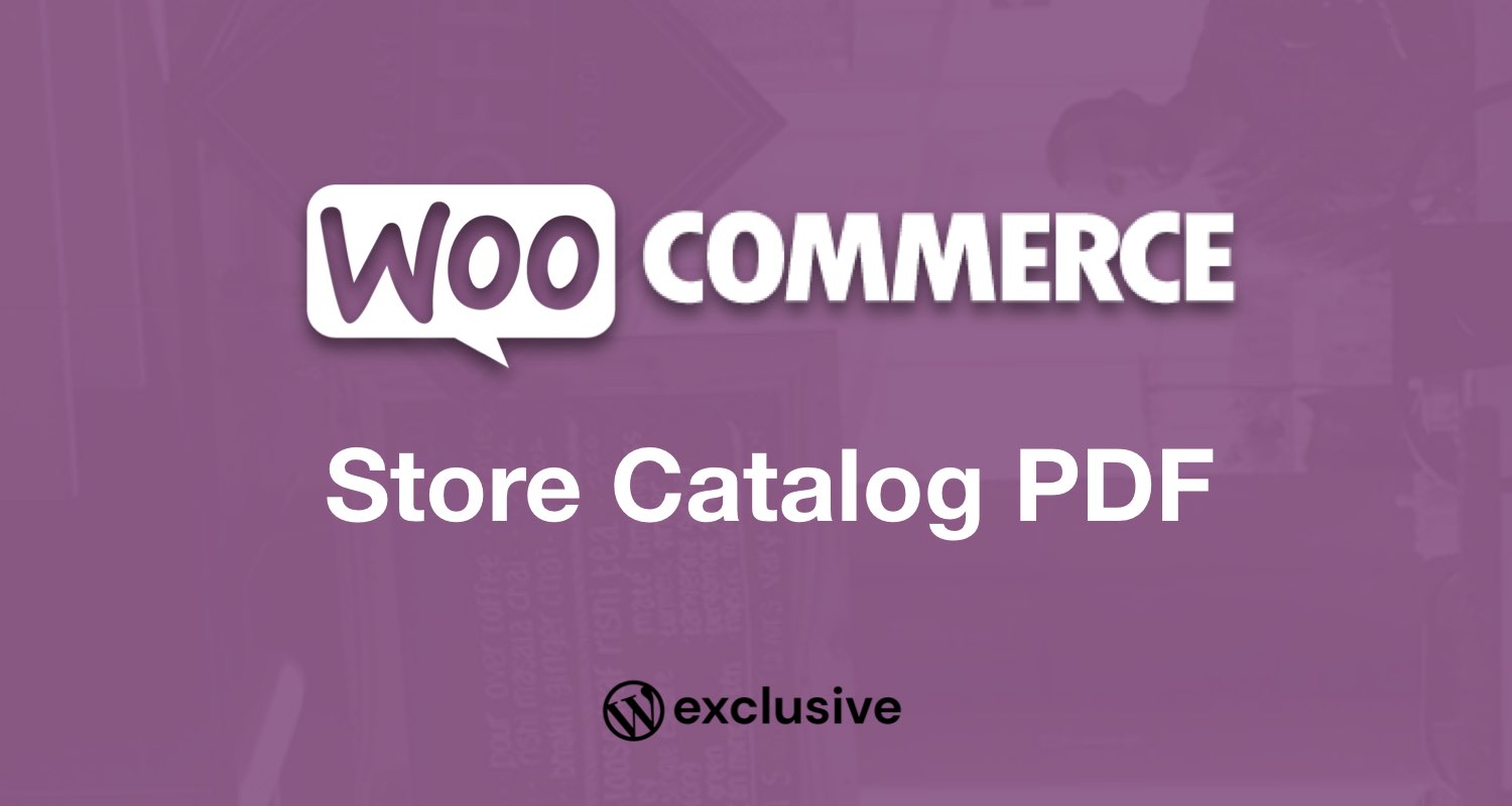 WooCommerce Store Catalog PDF Download