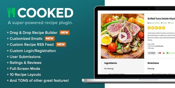 Cooked Classic – A Powerful Recipe Plugin for WordPress