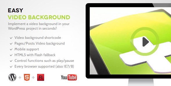 Easy Video Background WP Easy Video Background WP