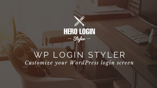 Hero Login Styler WP Login Screen Customizer Hero Login Styler WP Login Screen Customizer