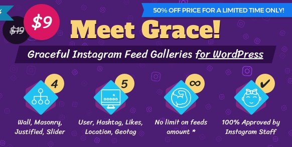 Instagram Feed Gallery – Grace for WordPress