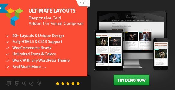Ultimate Layouts Responsive Grid – Addon For Visual Composer Ultimate Layouts Responsive Grid – Addon For Visual Composer