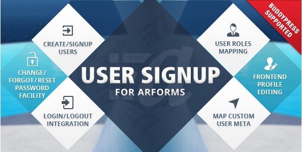 User Signup for Arforms User Signup for Arforms