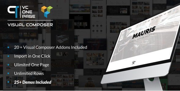 VC One Page Builder – Addons for Visual Composer VC One Page Builder – Addons for Visual Composer
