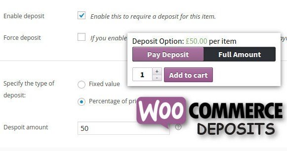WooCommerce Deposits Partial Payments Plugin WooCommerce Deposits Partial Payments Plugin