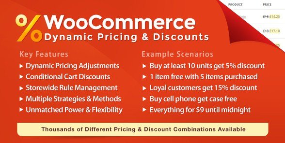 WooCommerce Dynamic Pricing & Discounts WooCommerce Dynamic Pricing & Discounts