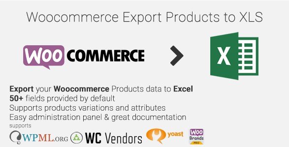Woocommerce Export Products to XLS Woocommerce Export Products to XLS