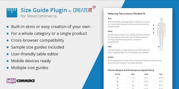 WooCommerce Product Size Guide WooCommerce Product Size Guide