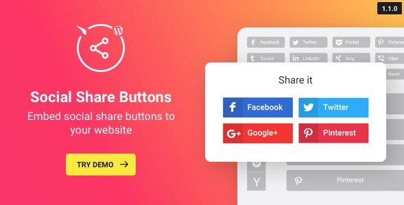 WordPress Social Share Plugin – Share Buttons WordPress Social Share Plugin – Share Buttons