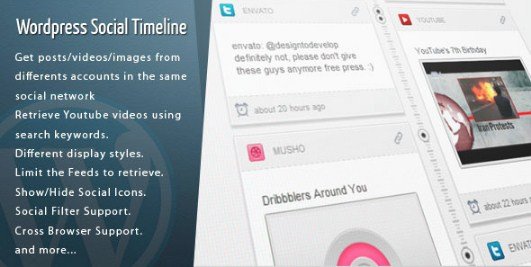 Wordpress Social Timeline Wordpress Plugin Wordpress Social Timeline Wordpress Plugin
