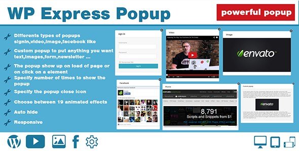 WP Express Popup WP Express Popup