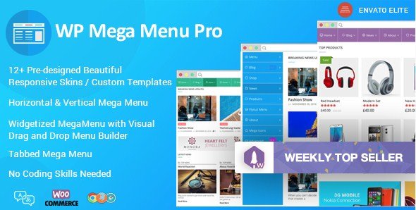 WP Mega Menu Pro – Responsive Mega Menu Plugin for WordPress WP Mega Menu Pro – Responsive Mega Menu Plugin for WordPress