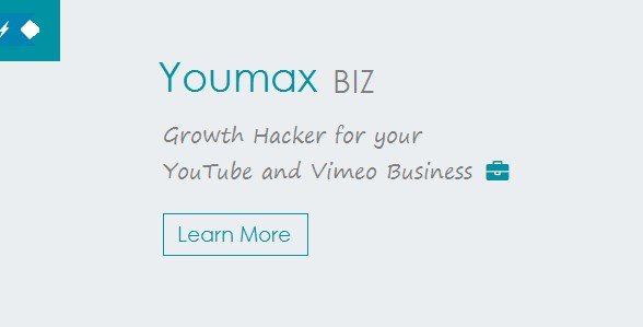 Youmax – Grow your YouTube and Vimeo Business