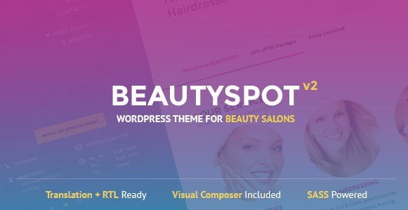 BeautySpot – WordPress Theme for Beauty Salons