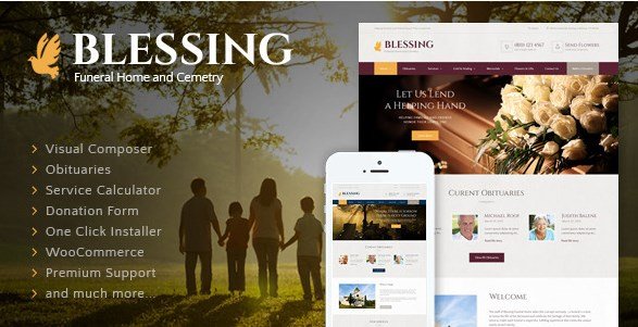 Blessing – Funeral Home WordPress Theme Blessing – Funeral Home WordPress Theme