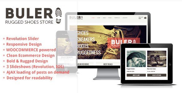 Buler – A Rugged Ecommerce WooCommerce Theme