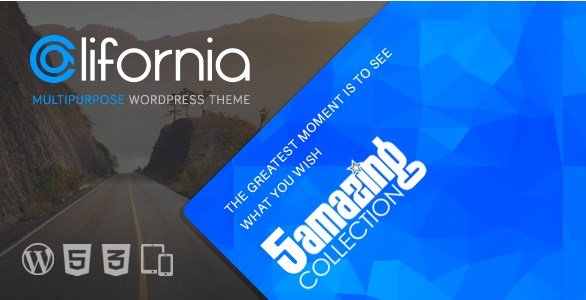 California – Multipurpose WordPress Theme
