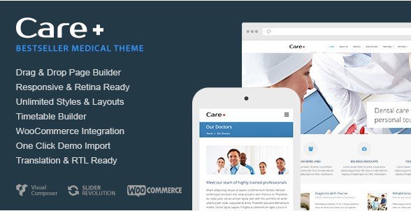 Care – Medical and Health Blogging WordPress Theme Care – Medical and Health Blogging WordPress Theme