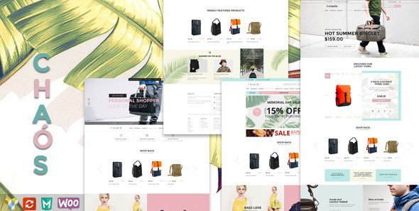 Chaos – Responsive Bag Shop Theme