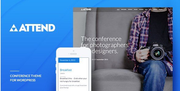 Conference & Event WordPress Theme