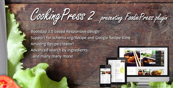 CookingPress – Recipe & Food WordPress Theme