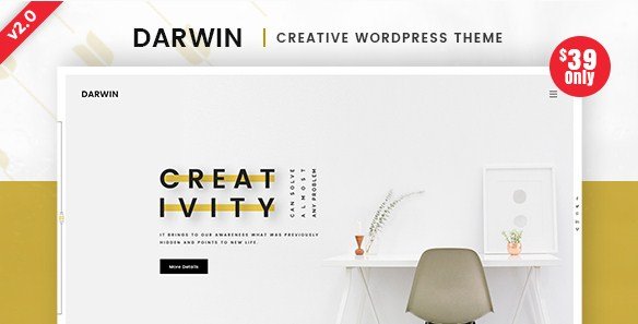 Darwin – Creative WordPress Theme