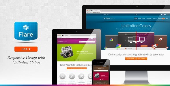 Flare – Responsive Business & Portfolio WP Theme Flare – Responsive Business & Portfolio WP Theme