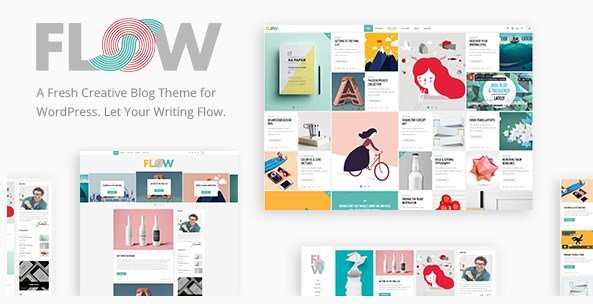 Flow – A Fresh Creative Blog Theme