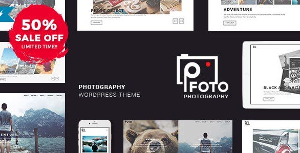 Foto – Photography WordPress Themes for Photographers