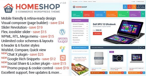 Home Shop – WooCommerce Theme