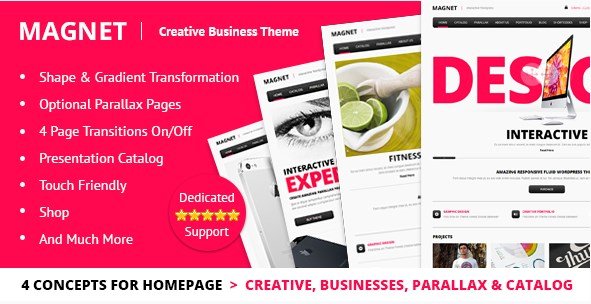 MAGNET - Creative Business WordPress Theme