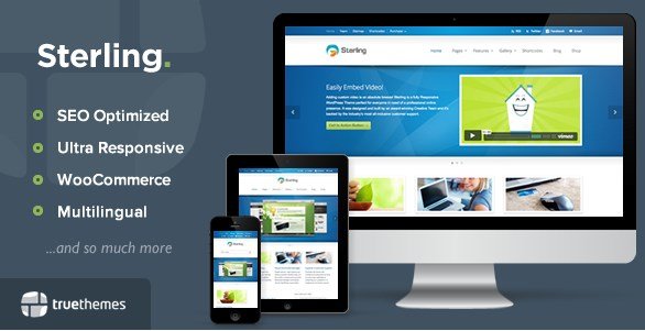 Sterling - Responsive Wordpress Theme