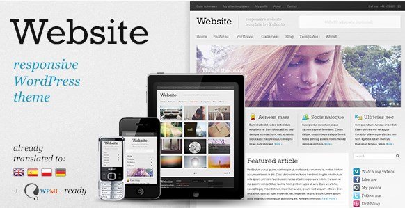 Website - Responsive WordPress Theme Website - Responsive WordPress Theme