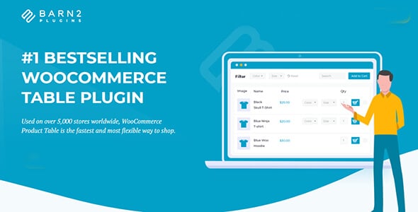 WooCommerce Product Table By Barn2 Media WooCommerce Product Table By Barn2 Media