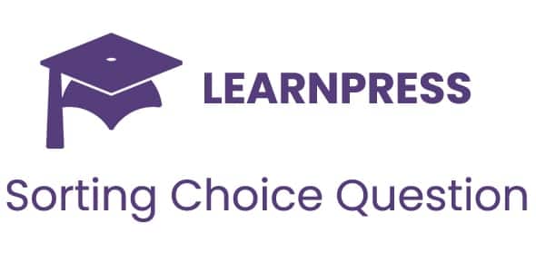 LearnPress Sorting Choice Add-On