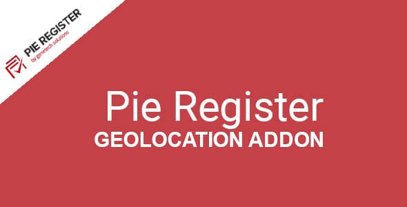 Pie Register Geolocation