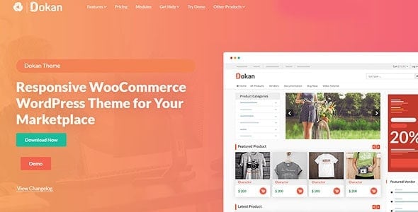 WeDevs Dokan Theme