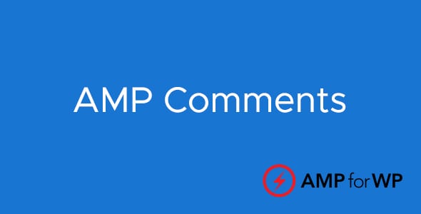 Comment Form For AMP