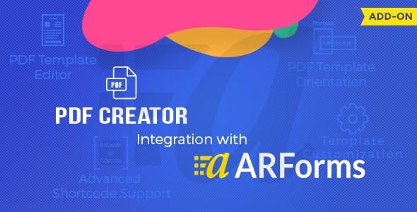 ARForms PDF Creator Addon ARForms PDF Creator Addon