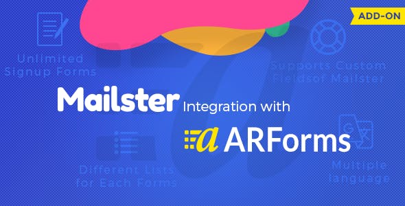 ARForms Mailster Integration ARForms Mailster Integration
