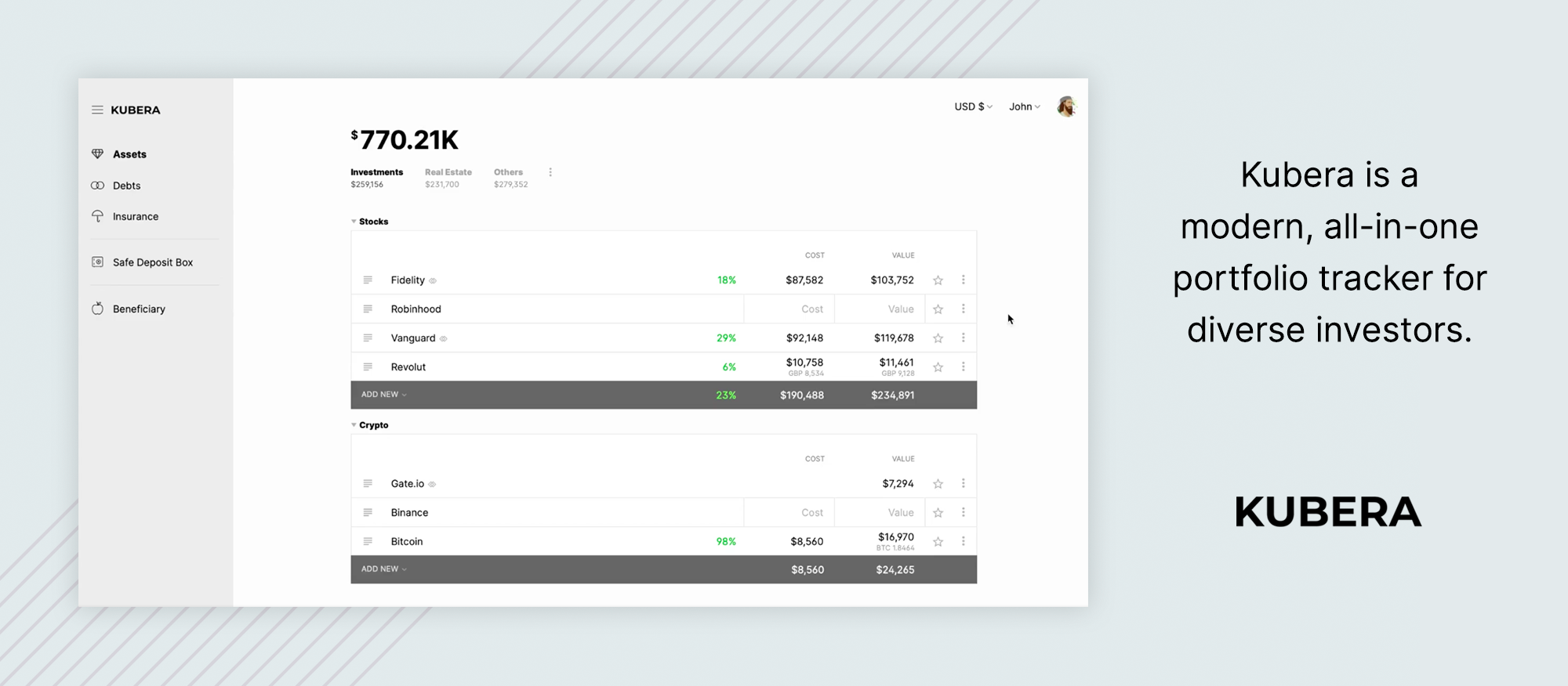All-In-One Portfolio Tracker for Even the Most Diverse Investors