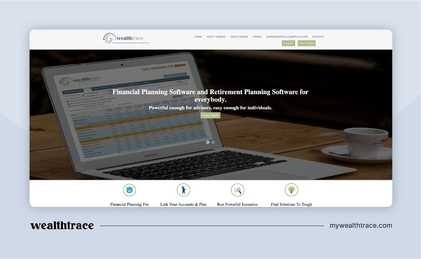 Digital Financial Planning Helper: WealthTrace
