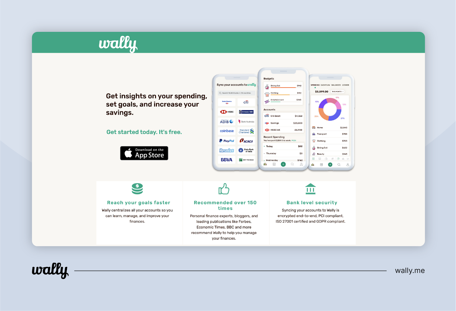 Budgeting and Expense Tracking: Wally