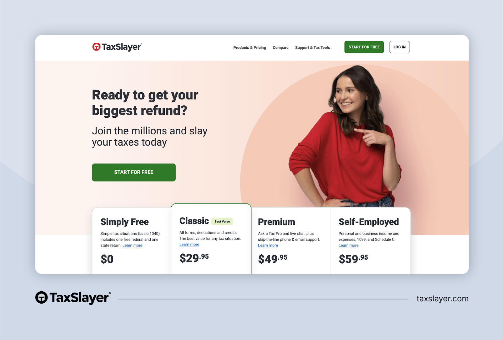 Tax Preparation and Filing: TaxSlayer