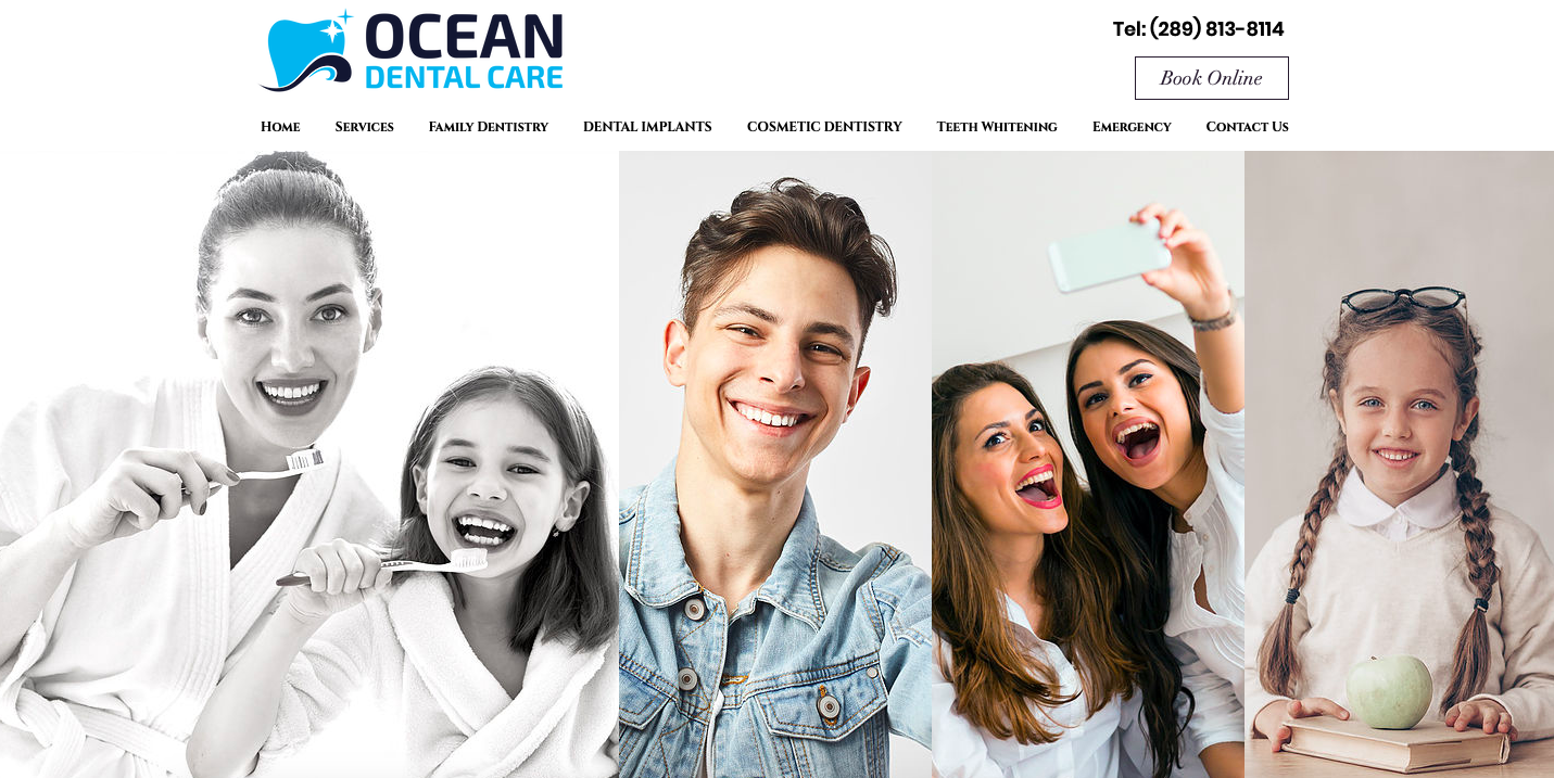 Simplicity in design for dental clinic - Ocean Dental Care Oakville - Microswift
