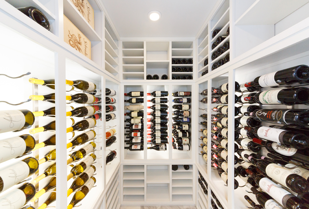 Contemporary Brooklyn Wine Cellar Design Joseph & Curtis