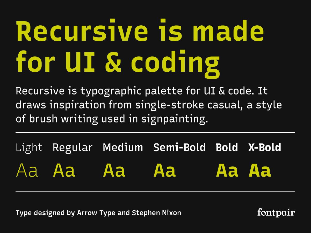 Popular Free Fonts - Free typography for your next design project ...