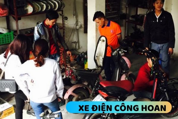 sửa xe điện tại đống đa