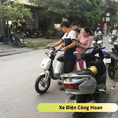 cửa hàng xe đạp điện cũ